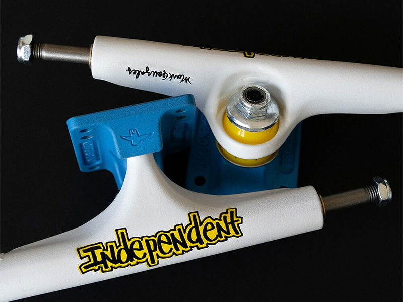 ǥڥǥ ޡ󥶥쥹 INDEPENDENT MARK GONZALES WHITE/BLUE STANDARD TRUCKS(STAGE4)ǥȥå