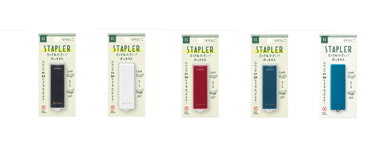 楽天市場】XSコンパクトホッチキス COMPACT STAPLER とっても