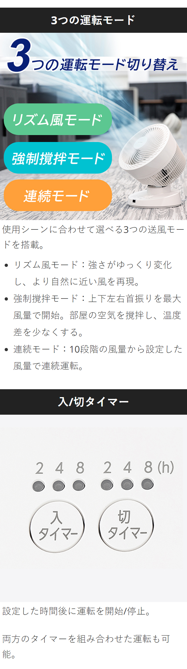 楽天市場】≪ポイント2倍☆〜28日10時まで≫サーキュレーター