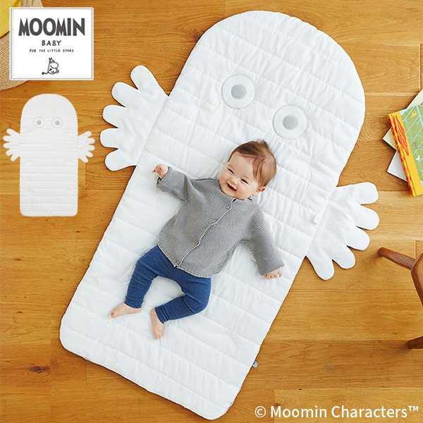 楽天市場】【予約：12月上～】【300円OFFクーポン対象】MOOMIN BABY ベビーマット ニョロニョロ ホワイト ムーミンベビー DADWAY  【送料無料】【海外NG】 : フラネベビー