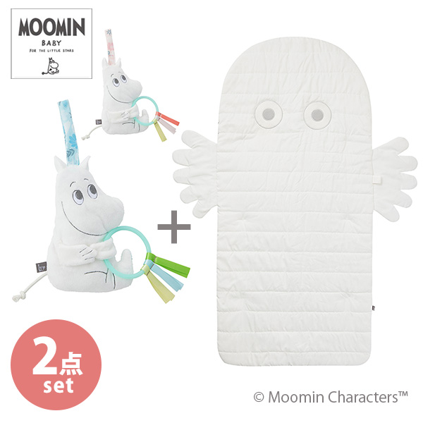 楽天市場】【予約：12月上～】【300円OFFクーポン対象】MOOMIN BABY ベビーマット ニョロニョロ ホワイト ムーミンベビー DADWAY  【送料無料】【海外NG】 : フラネベビー