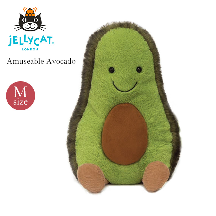 楽天市場】JELLYCAT Amuseable Avocado アミューザブル アボカド S