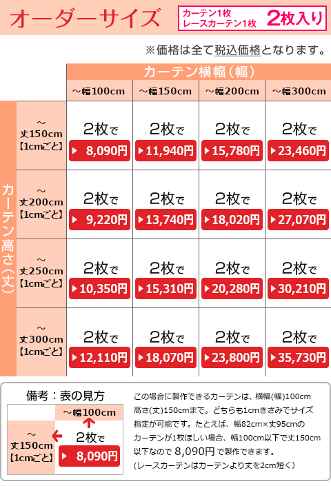 省エネ節電カーテン 遮光1級 リサイクル糸使用「K-wave-D-eco48 plain」カーテンセット 防炎カーテンセット 各1枚  防炎 サイズ：幅30cm～幅100cm×丈80cm～丈150cm カーテン×1枚 レース×1枚 販売ネットワーク