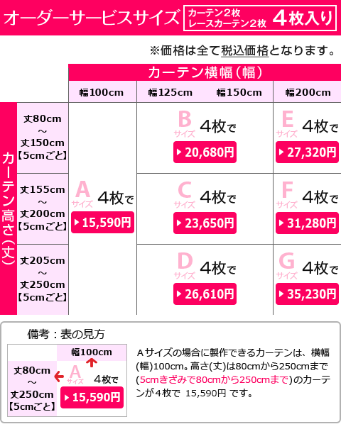 【最大1888円OFF】9/30 0:00～10/1 23:59省エネ節電カーテン 40色一級遮光カーテン「D-plain」と昼夜目隠し・UVカットミラーレース「L-total high」カーテンセット 各1枚  防炎 サイズ：幅30cm～幅100cm×丈80cm～丈150cm カーテン×1枚 レース×1枚 ペア 販売