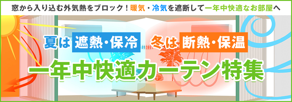 一年中快適特集