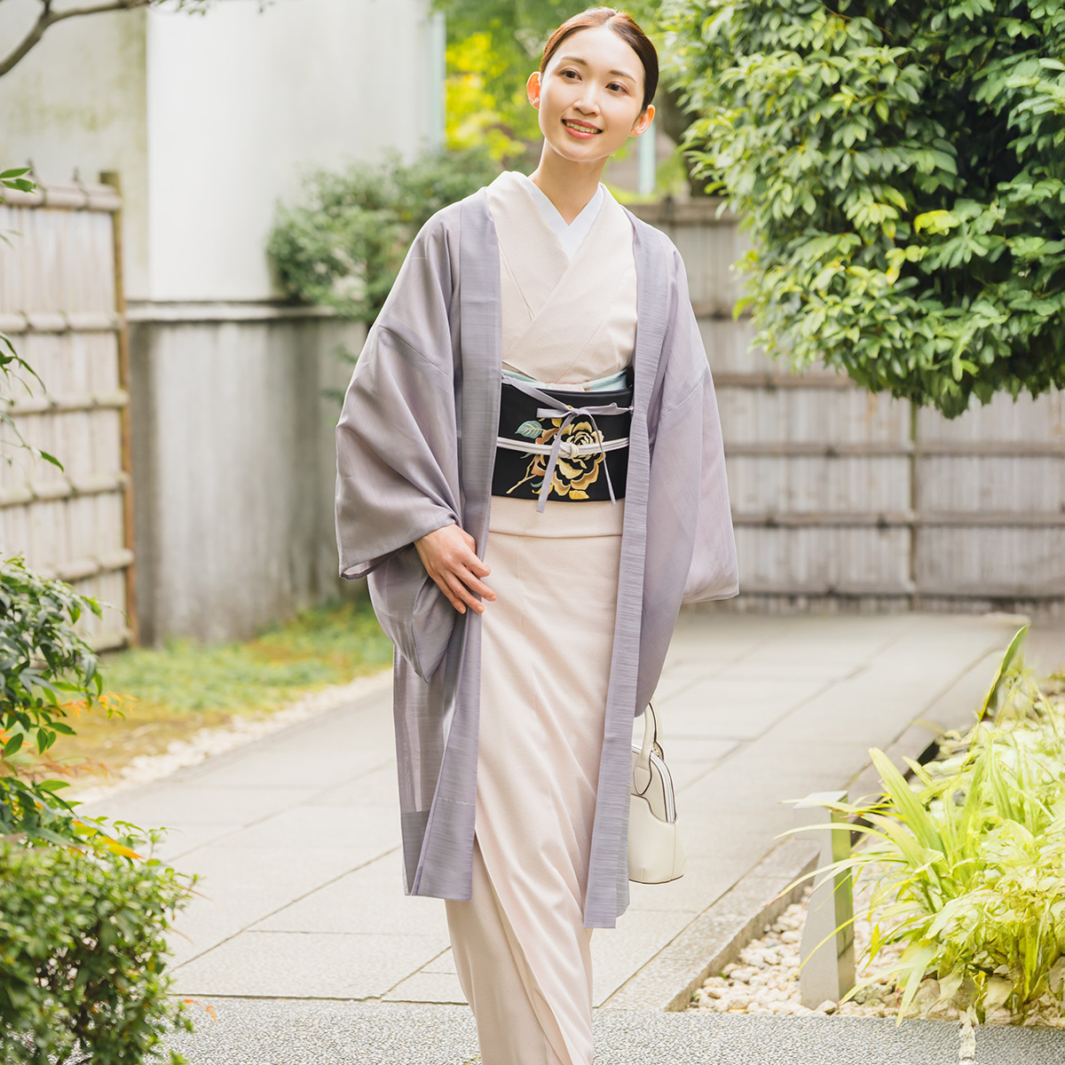  着物屋くるり 薄羽織 Haorie 翠風