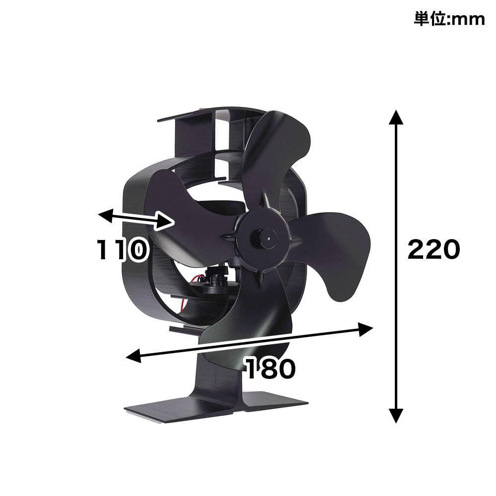 サンコー 首振りストーブファン首振りストーブファン ストーブファン ストーブ用ファン ストーブ回転ファン ストーブ首振り 電源不要 空気循環 海外お取寄せ商品
