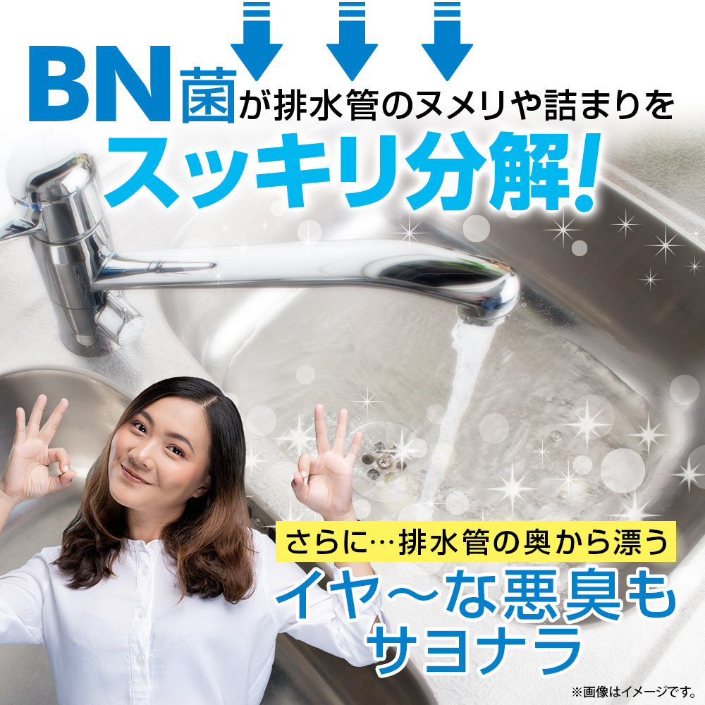 協栄販売 お願いだからほっといて お風呂場用 1000mL明治 洗剤 パイプ洗剤 洗浄剤 排水管ＢＮ菌 納豆菌 ほっといて パイプ クリーナー 排水管洗浄剤 アウトレット 専門 店