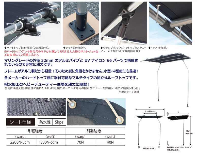 OCEAN SOUTH　デッキトップ