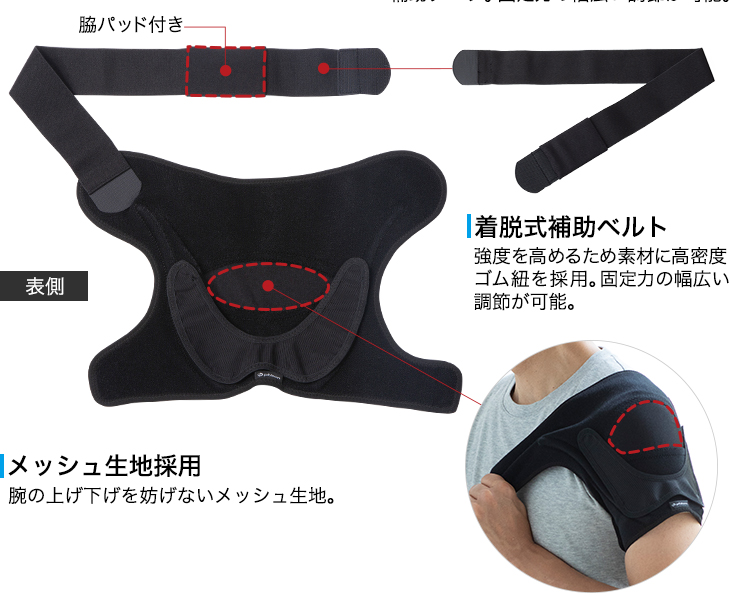 楽天市場】ファイテンサポーター メタックス 肩用 ハードタイプ
